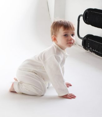 Ромпер з кишенею “Горошки”