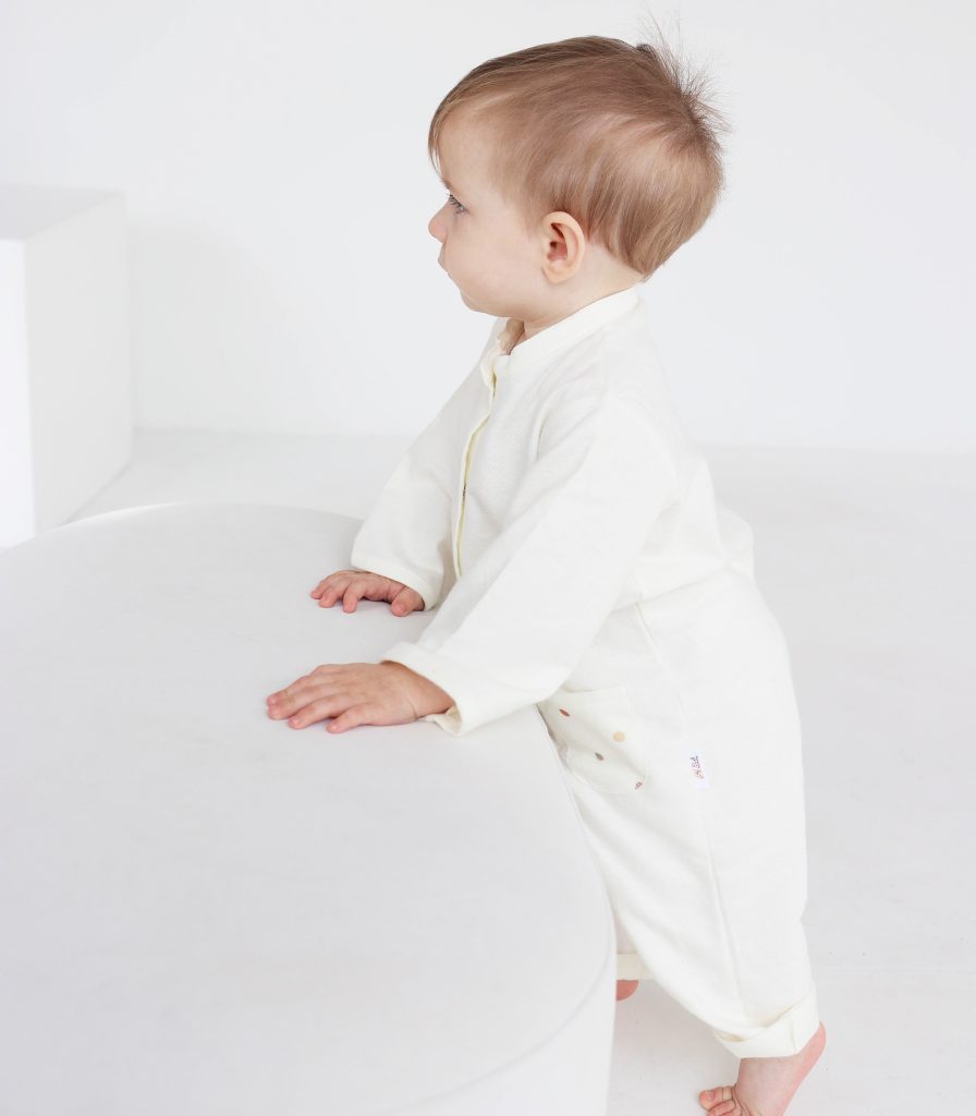 Ромпер з кишенею “Горошки”